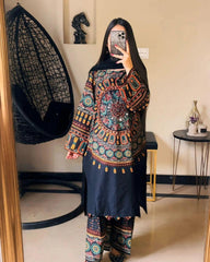 ARMISH SWISS LAWN PRINTED 3pc Lawn Luxury Stitched