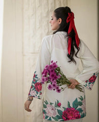 VERONICA 2Pcs Stitched Silk Luxury Suit Pakistani Designer