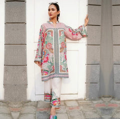 ANAR-KALI Velvet 2Pc Stitched Premium Fabric Luxury Suit Pakistani