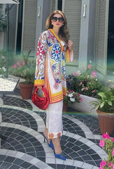 MASA-KALI VALVET 2PC Premium Fabric Luxury Stitched Suit Pakistani