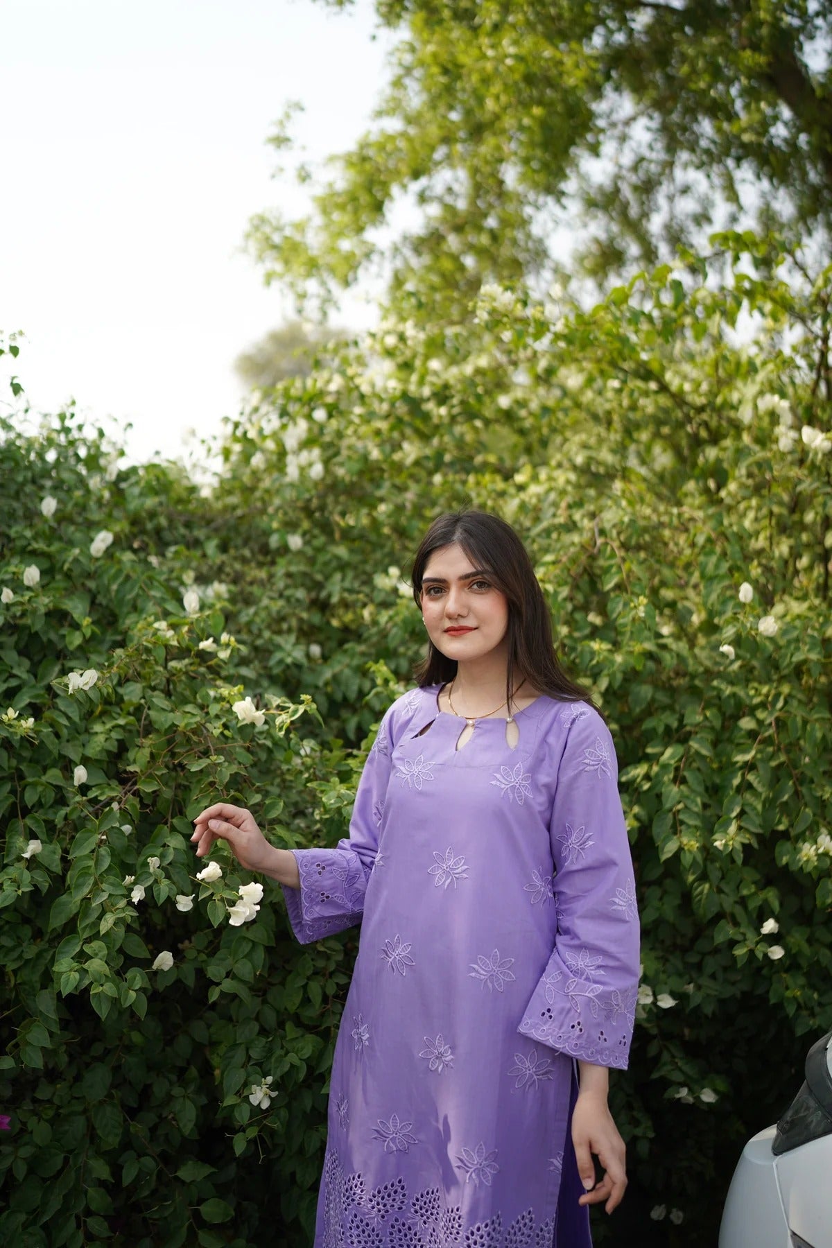 Zuruj 2pc Cotton Luxury Stitched Suit Pakistani Designer