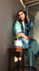 Anaya 2Pc Stitched Cotton Luxury Suit Pakistani Designer