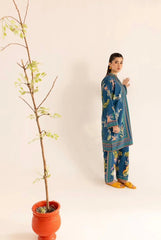Azure Digital Printed 2pc Lawn Luxury Stitched Suit