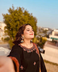 Desi Core Embroidery 2Pcs Stitched Premium Fabric Luxury Suit