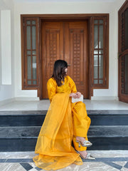 Varda ( Farshi Shalwar ) Silk Luxury Stitched