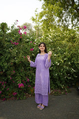 Zuruj 2pc Cotton Luxury Stitched Suit Pakistani Designer