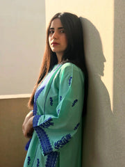 Anaya 2Pc Stitched Cotton Luxury Suit Pakistani Designer