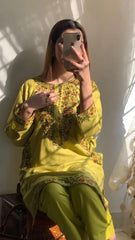 Bagh-e-Bahar 2Pcs Stitched Lawn Luxury Suit Pakistani Designer