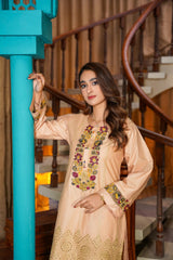 BELLE STICHED 2PCS Lawn Luxury Stitched Suit Pakistani