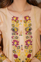 BELLE STICHED 2PCS Lawn Luxury Stitched Suit Pakistani