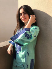 Anaya 2Pc Stitched Cotton Luxury Suit Pakistani Designer