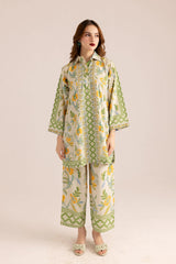 2PC Summer Dress-FS16 Silk Luxury Stitched Suit Pakistani