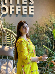 BLOSSOM BREEZE 2PCS Cotton Luxury Stitched Suit Pakistani