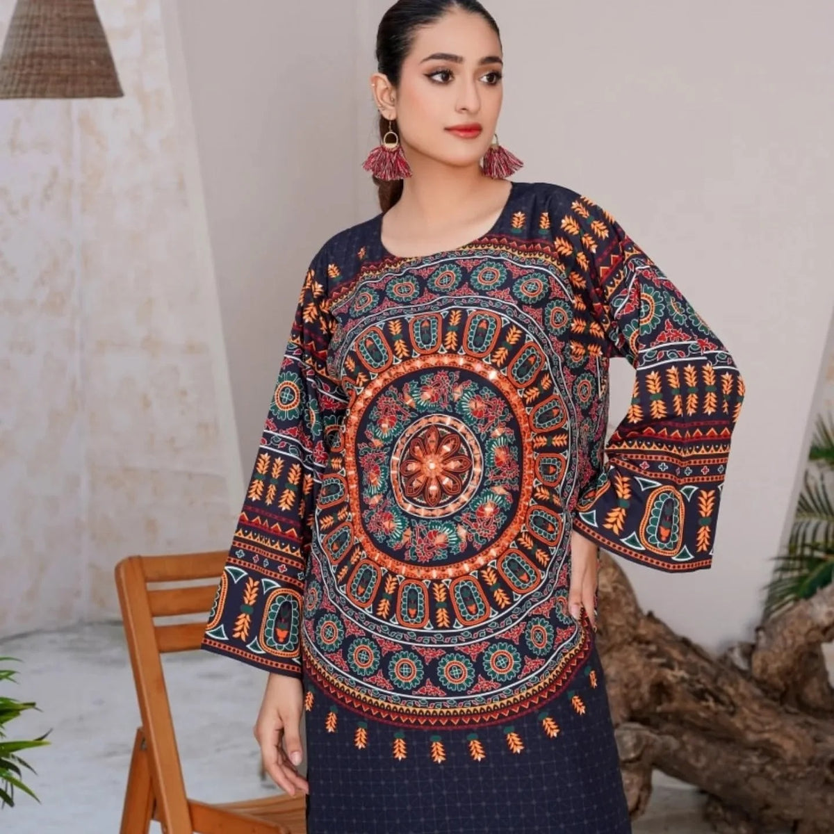 ARMISH SWISS LAWN PRINTED 3pc Lawn Luxury Stitched