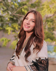 ALMOND PLAZZO STICHTED 2PCS Lawn Luxury Stitched Suit