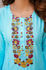 BELLE STICHED 2PCS Lawn Luxury Stitched Suit Pakistani