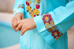 BELLE STICHED 2PCS Lawn Luxury Stitched Suit Pakistani