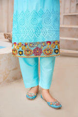 BELLE STICHED 2PCS Lawn Luxury Stitched Suit Pakistani