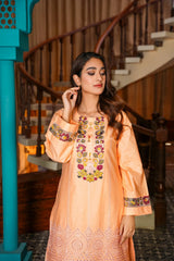 BELLE STICHED 2PCS Lawn Luxury Stitched Suit Pakistani