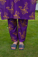 Camellia 2Pcs Stitched Suit Premium Fabric Luxury Pakistani Designer