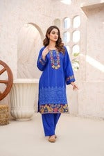 BELLE STICHED 2PCS Lawn Luxury Stitched Suit Pakistani