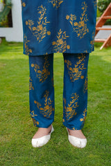 Camellia 2Pcs Stitched Suit Premium Fabric Luxury Pakistani Designer