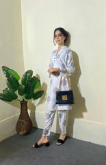 Floral TREE Print 2pc Stitched Premium Fabric Luxury Suit