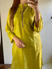 OLIVE 2PCS STICHED Lawn Luxury Stitched Suit Pakistani