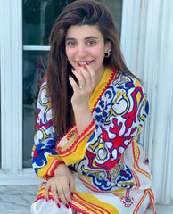 MASA-KALI VALVET 2PC Premium Fabric Luxury Stitched Suit Pakistani