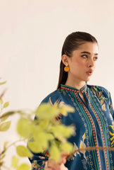 Azure Digital Printed 2pc Lawn Luxury Stitched Suit