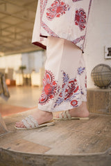 Belleza 2pc Lawn Luxury Stitched Suit Pakistani Designer