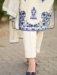 Kaddi Net 2Pcs Stitched Luxury Suit Pakistani Designer