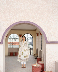 Gul-Dan 3 Piece Frock Silk Luxury Stitched Suit