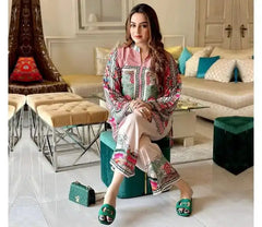 ANAR-KALI Velvet 2Pc Stitched Premium Fabric Luxury Suit Pakistani