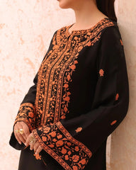 Heer Embroidered 2Pcs Stitched Premium Fabric Luxury Suit Pakistani