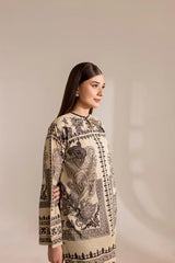Nurah Co-Ords Crepe Luxury Stitched Suit Pakistani Designer