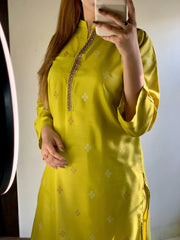 OLIVE 2PCS STICHED Lawn Luxury Stitched Suit Pakistani