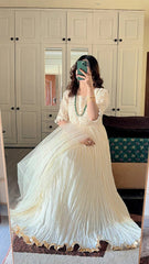 Zarmina 2Pc Stitched Silk Luxury Suit Pakistani Designer