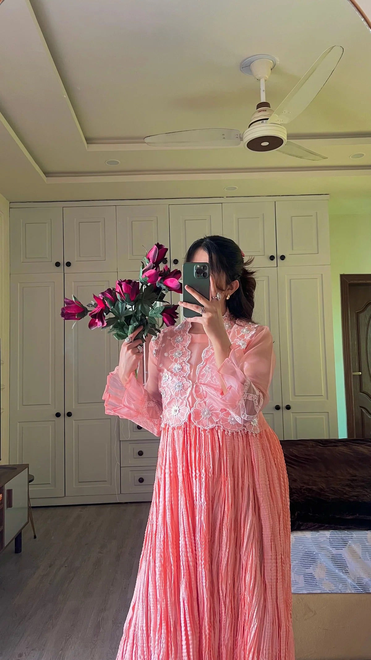 MAH-E-ROOH MAXI 3PCS STITCHED Silk Luxury Stitched Suit