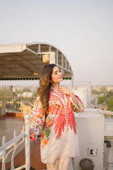 Afifa 2pc Lawn Luxury Stitched Suit Pakistani Designer