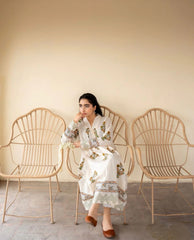 Gul-Dan 3 Piece Frock Silk Luxury Stitched Suit