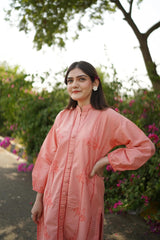 Fanoos 2PC Cotton Luxury Stitched Suit Pakistani Designer