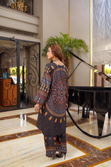 Khaddi Black (Stitched 2 Pcs) Lawn Luxury Stitched