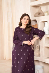 IRIS WINTER 2PC STITCHED Premium Fabric Luxury Stitched Suit