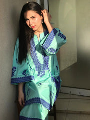 Anaya 2Pc Stitched Cotton Luxury Suit Pakistani Designer