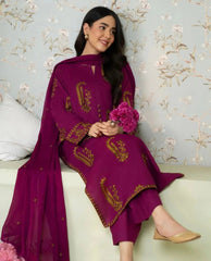 Nooray 2Pc Stitched Premium Fabric Luxury Suit Pakistani Designer