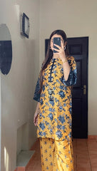 Zigana 2Pc Stitched Silk Luxury Suit Pakistani Designer