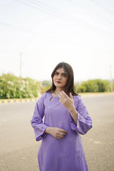 Zuruj 2pc Cotton Luxury Stitched Suit Pakistani Designer