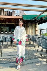 VERONICA 2Pcs Stitched Silk Luxury Suit Pakistani Designer