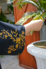 Camellia 2Pcs Stitched Suit Premium Fabric Luxury Pakistani Designer